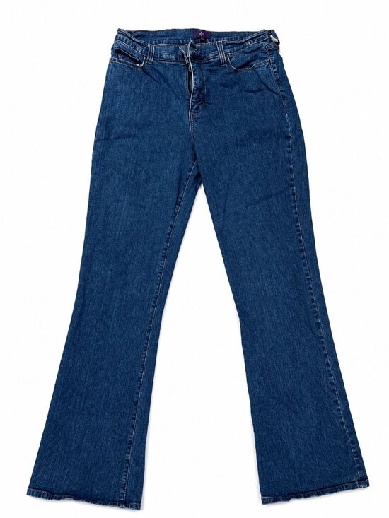 NxD YJ Denim - NxD YJ Women's Medium Wash Bootcut Jeans Size 12 Stretch Denim Casual Pants